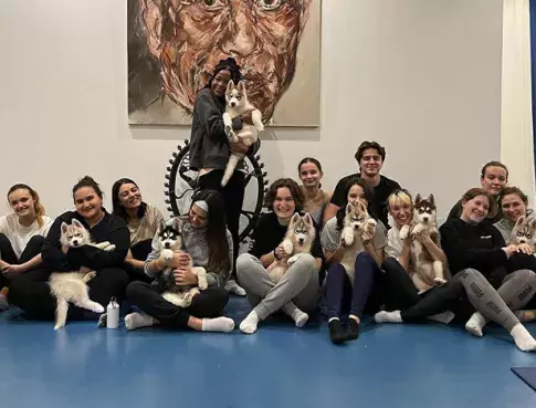   Une séance de détente et de tendresse


